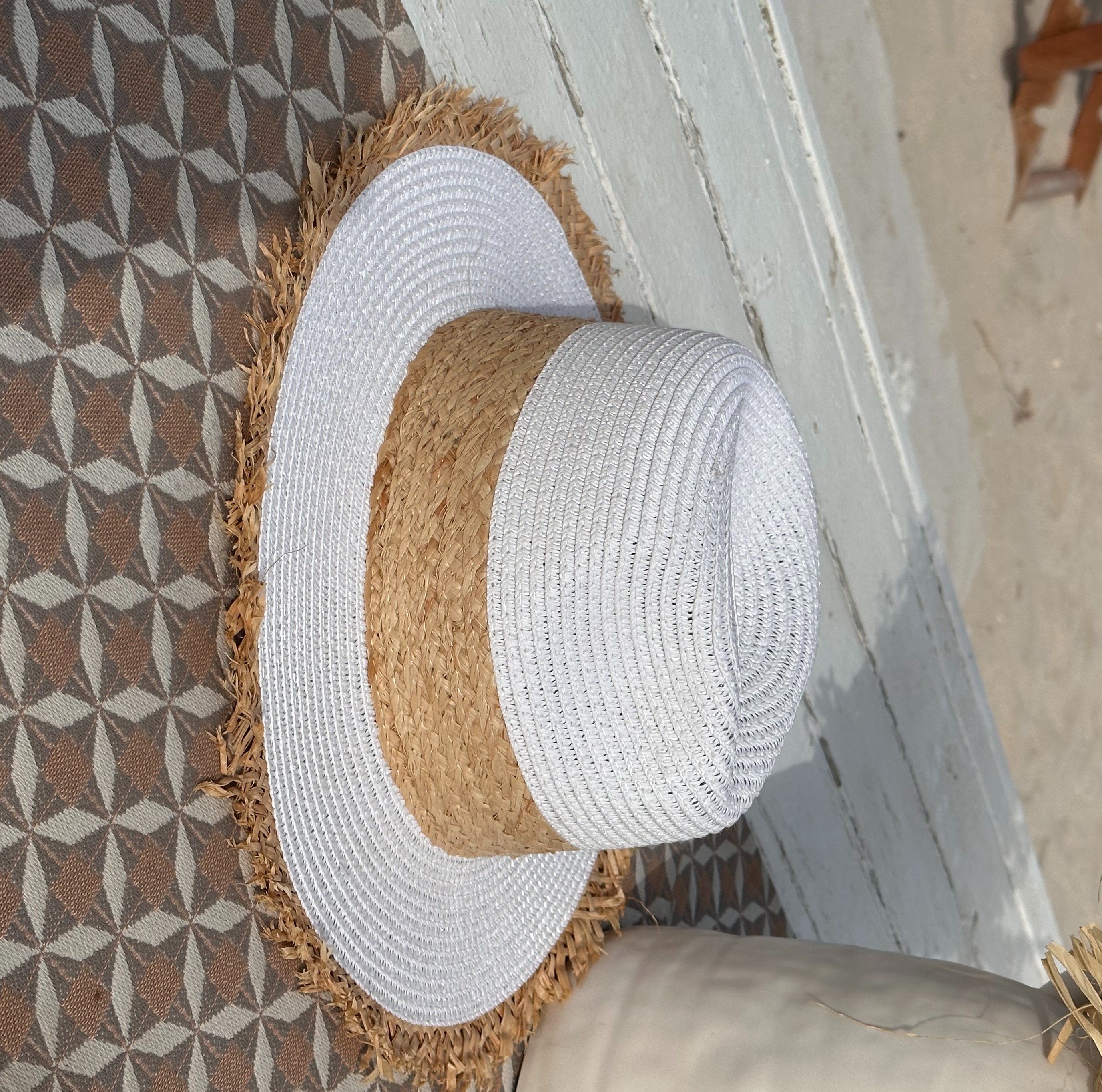Fedora Hat White2