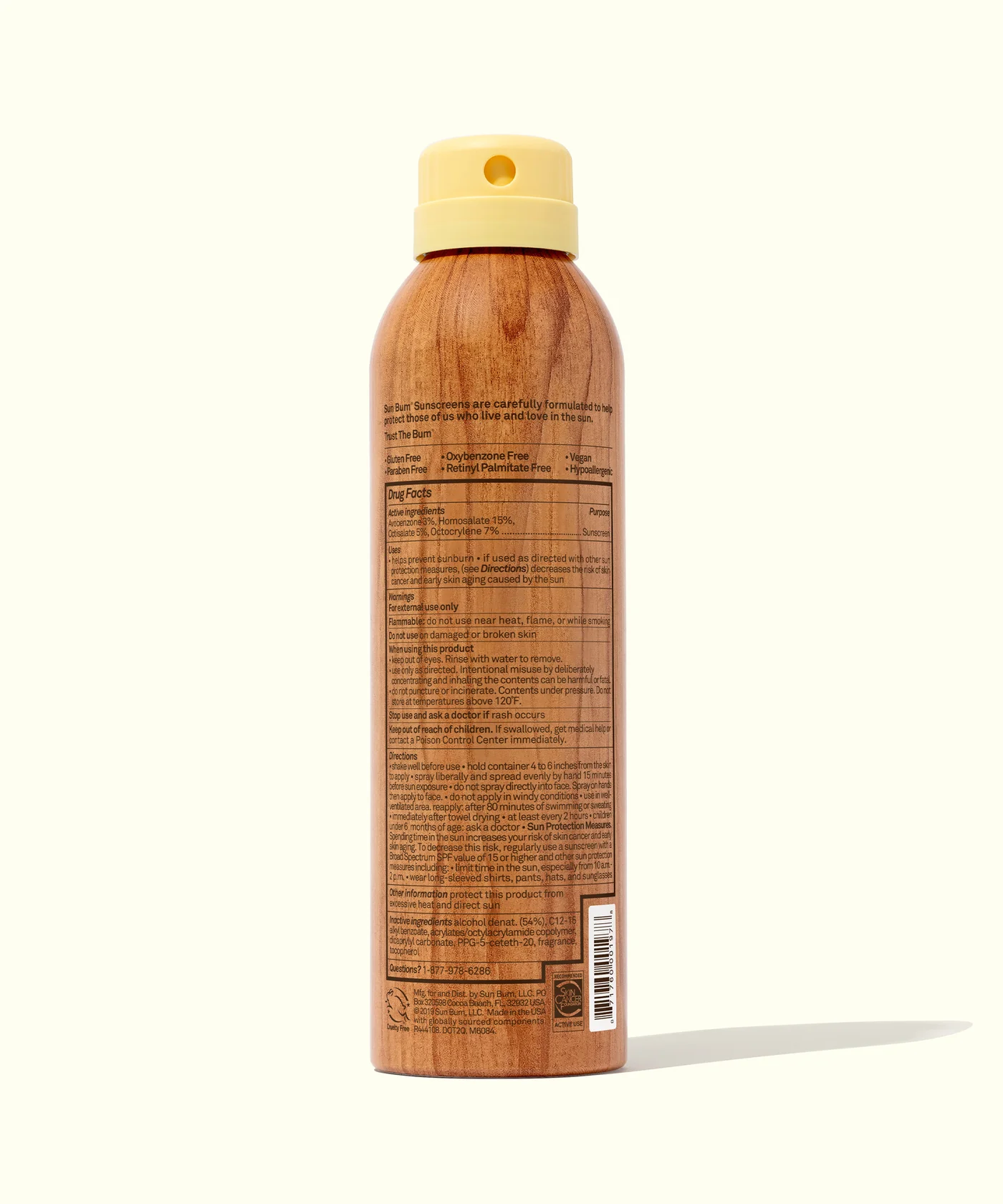 Sun Bum Original Sunscreen Spray SPF 50 6oz