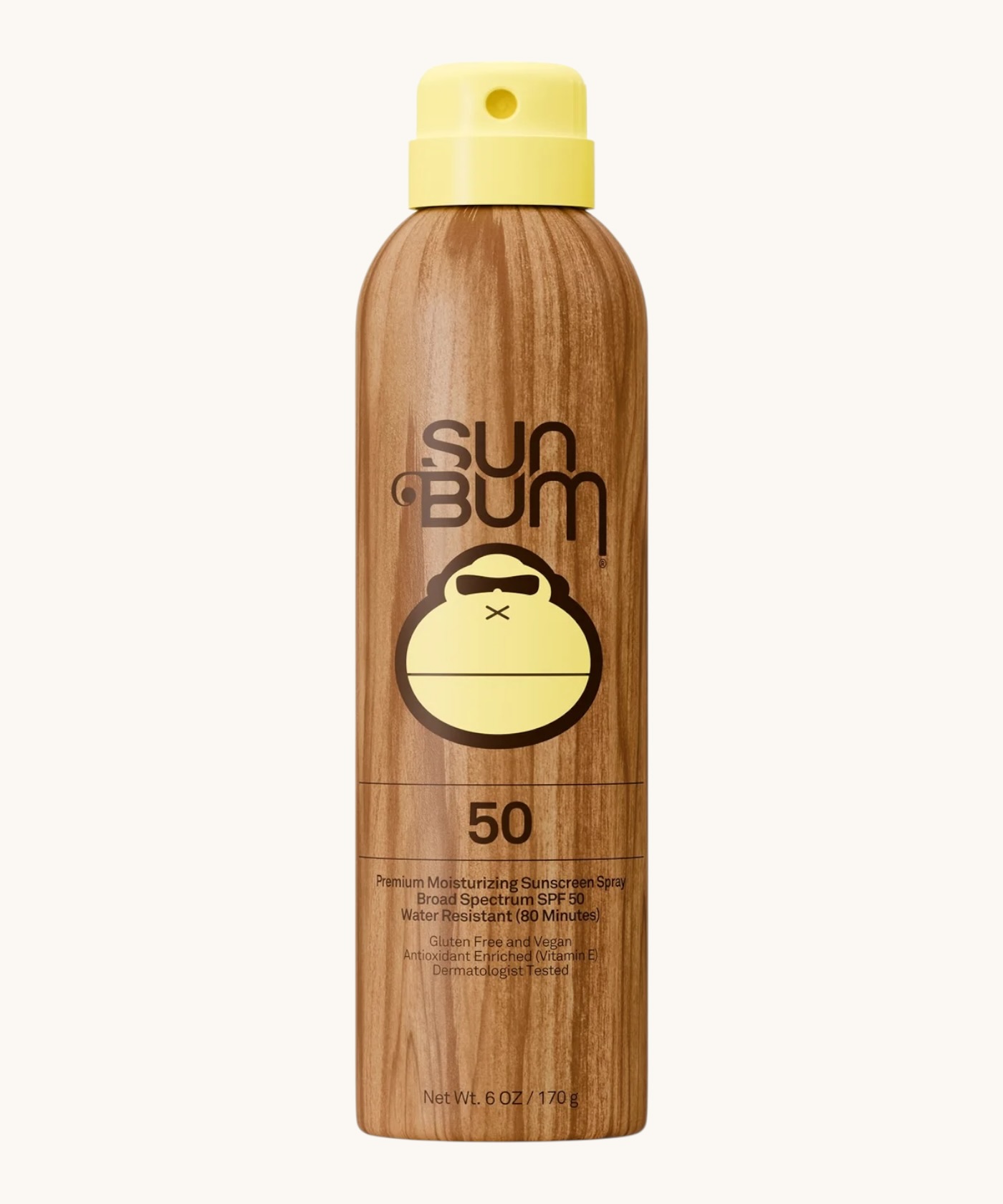 Sun Bum Original Sunscreen Spray SPF 50   6oz