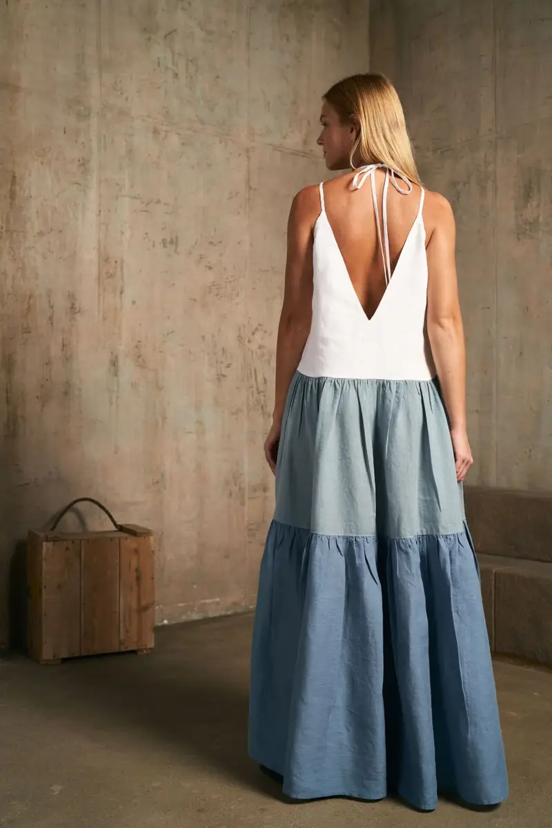 AMBER linen dress