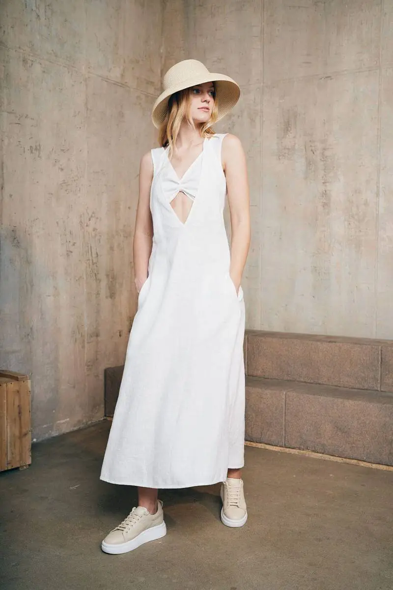 ETHEREAL tier dress
