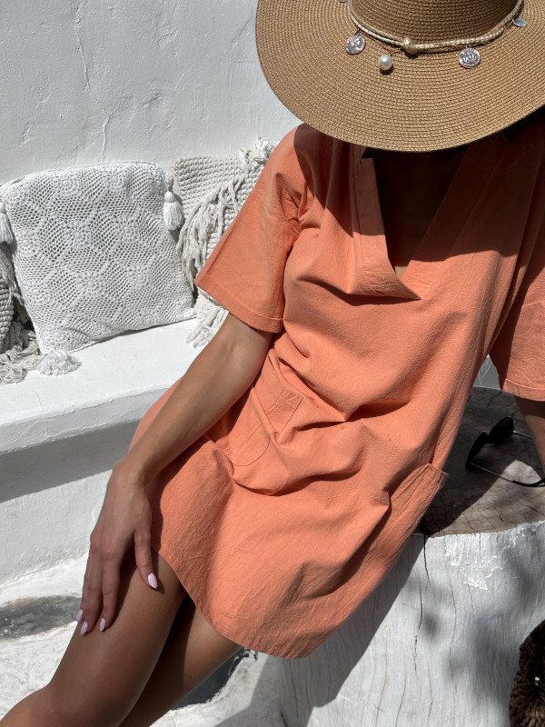 dress terracotta