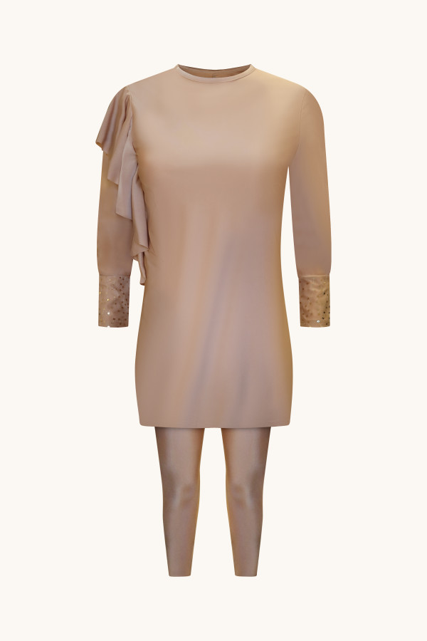 Ruffle Sleeve Burkini