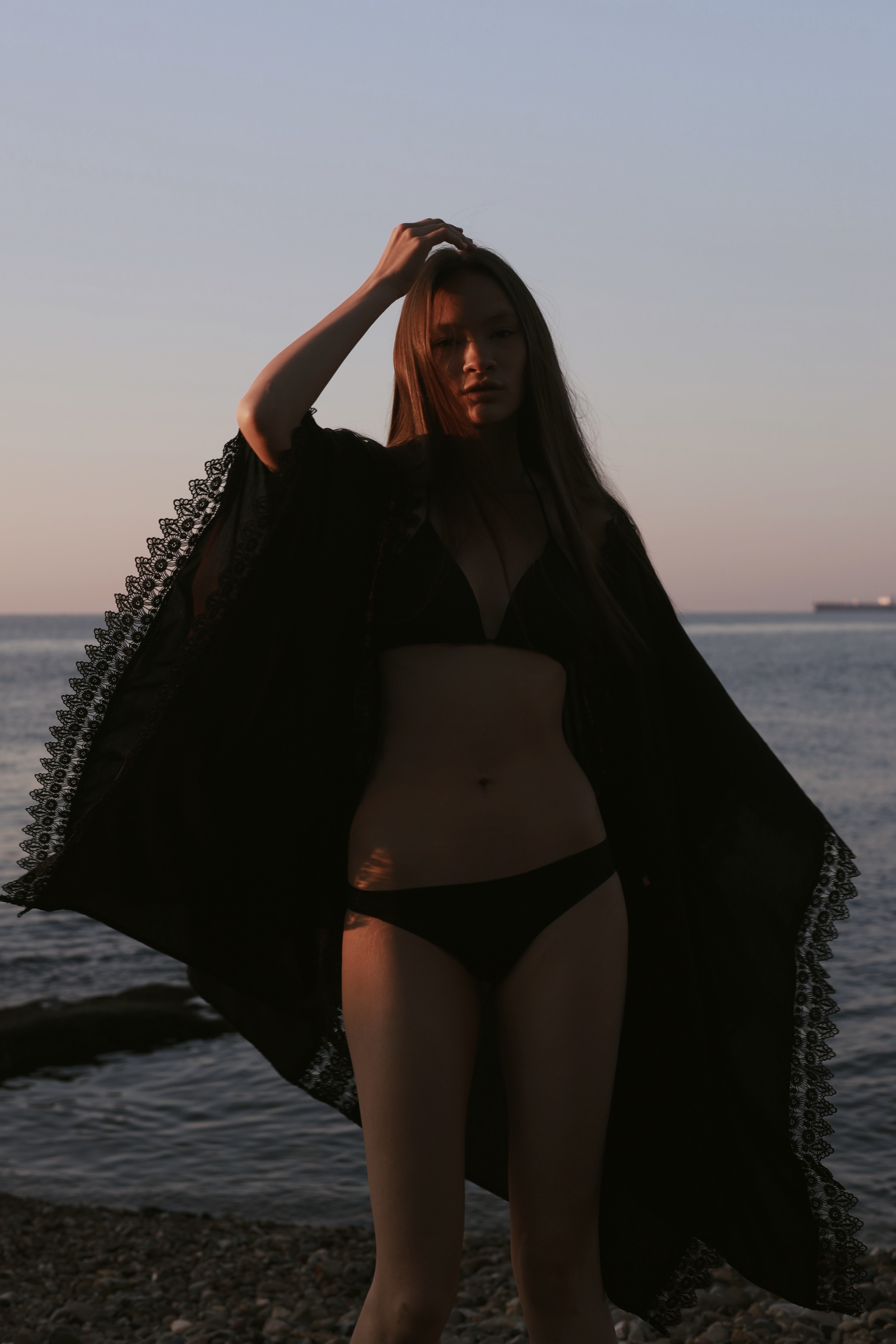 Lace Kimono Cover-Up