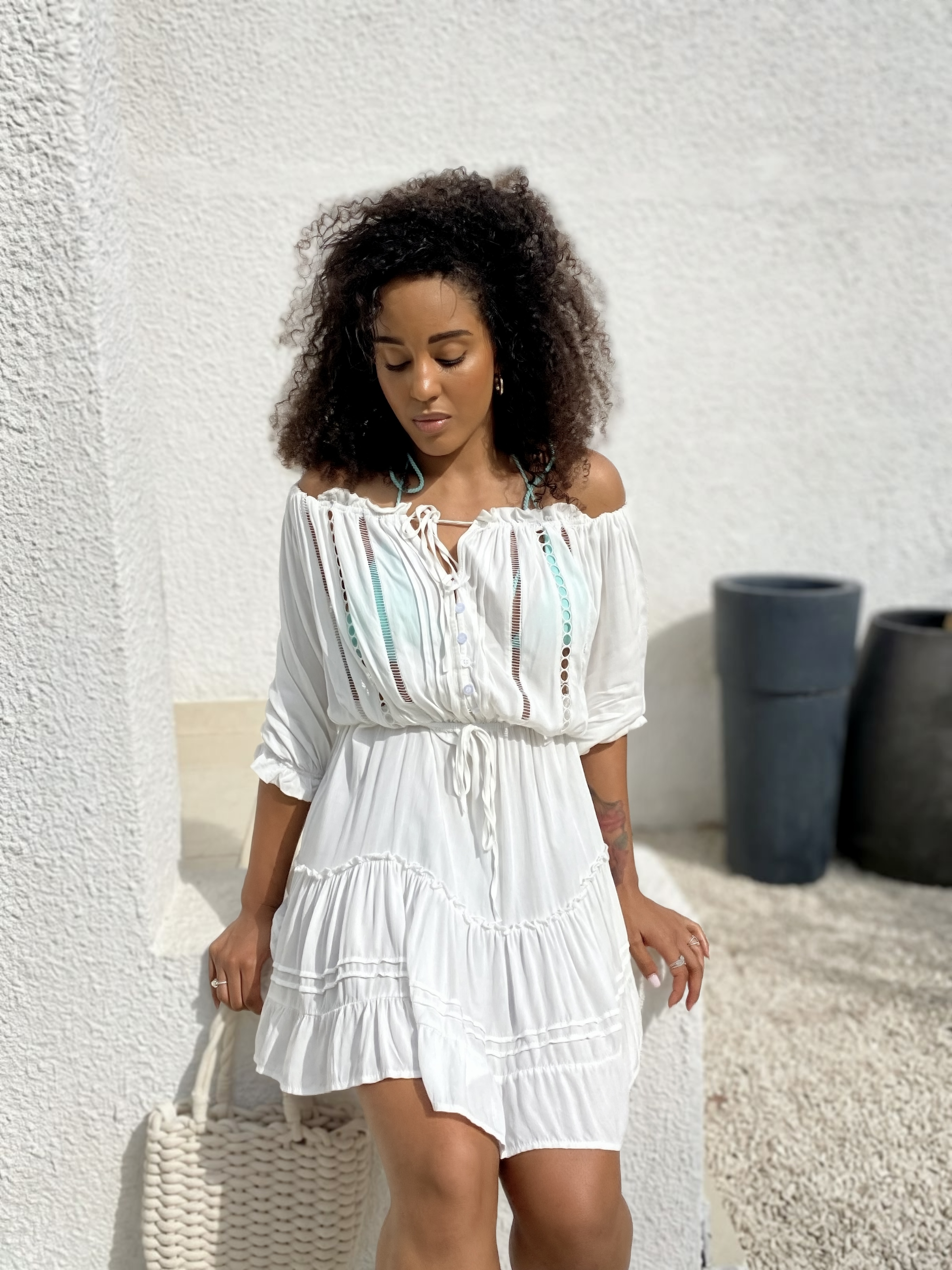 Off-Shoulder Cover-Up